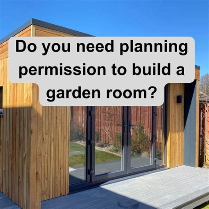 Do you need planning permission to build a granny annex?